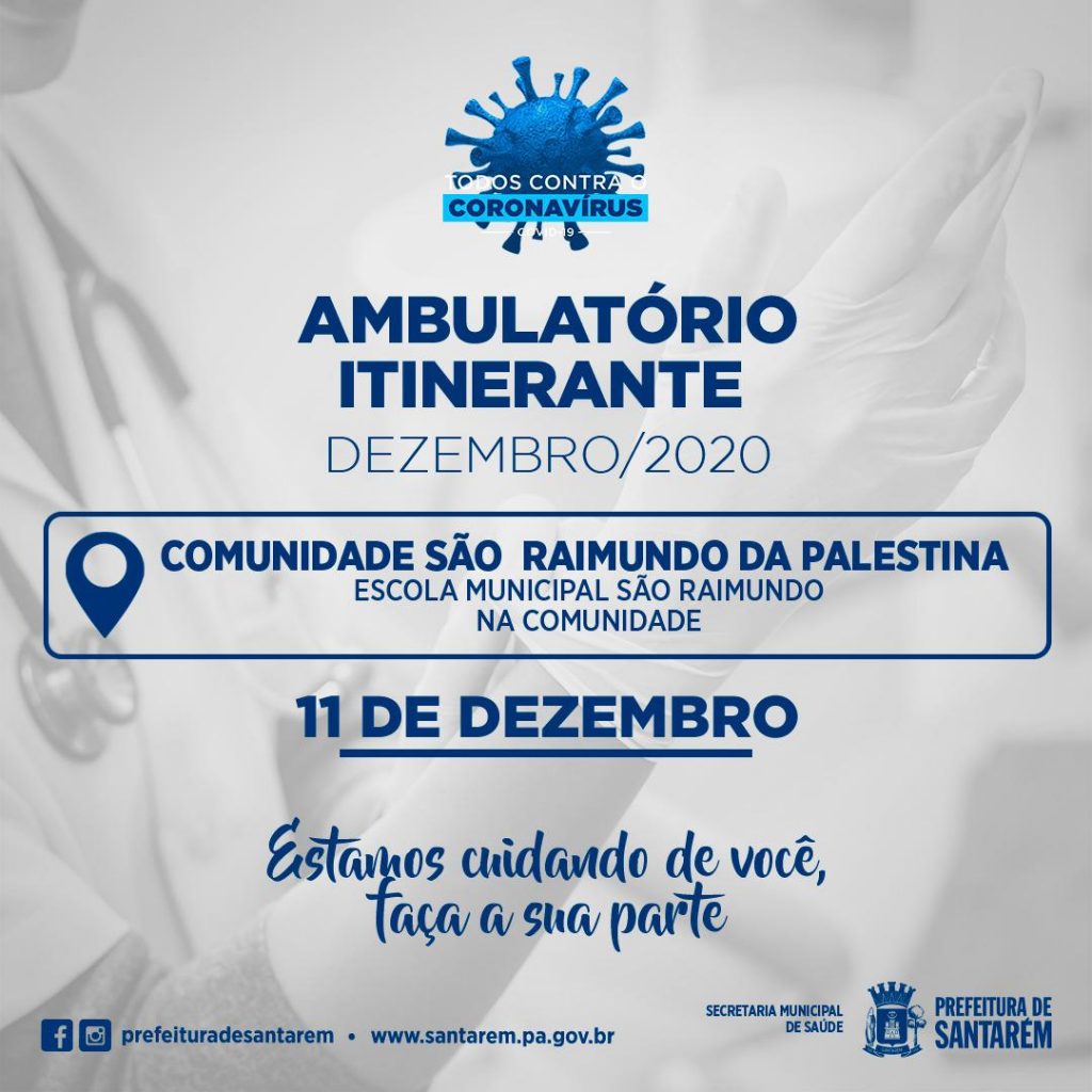 Ambulatório Itinerante Comunidade São Raimundo da Palestina